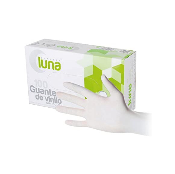 Guante VINILO XL 100 unid.